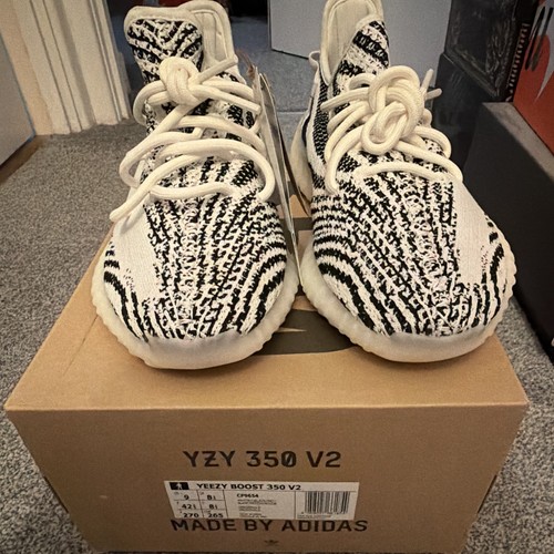 Adidas yeezy 350v2 zebra uk8 - yeezy, uk8.5
