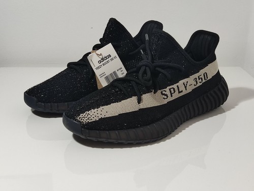 Yeezy boost 350 black white - 350, v2